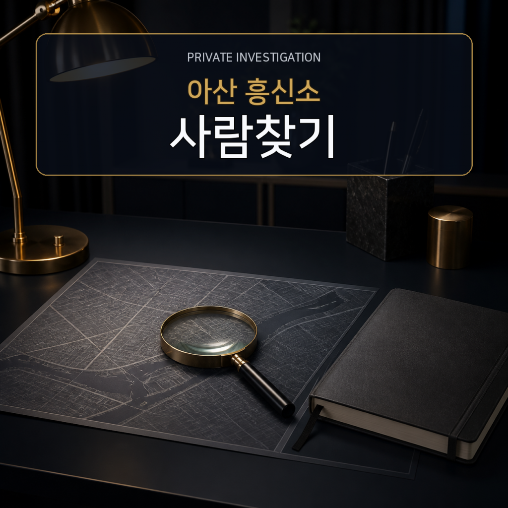 아산 사람찾기·소재파악 전문 흥신소