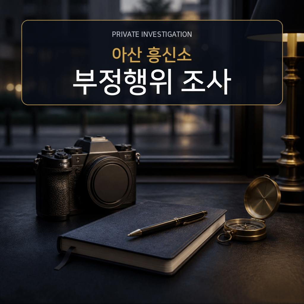아산 부정행위 사실조사 전문 흥신소
